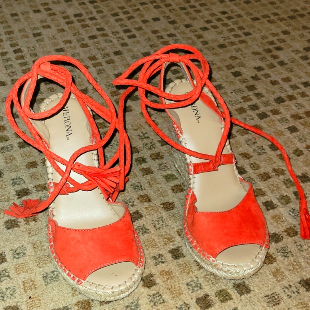 Merona wedges sandals
